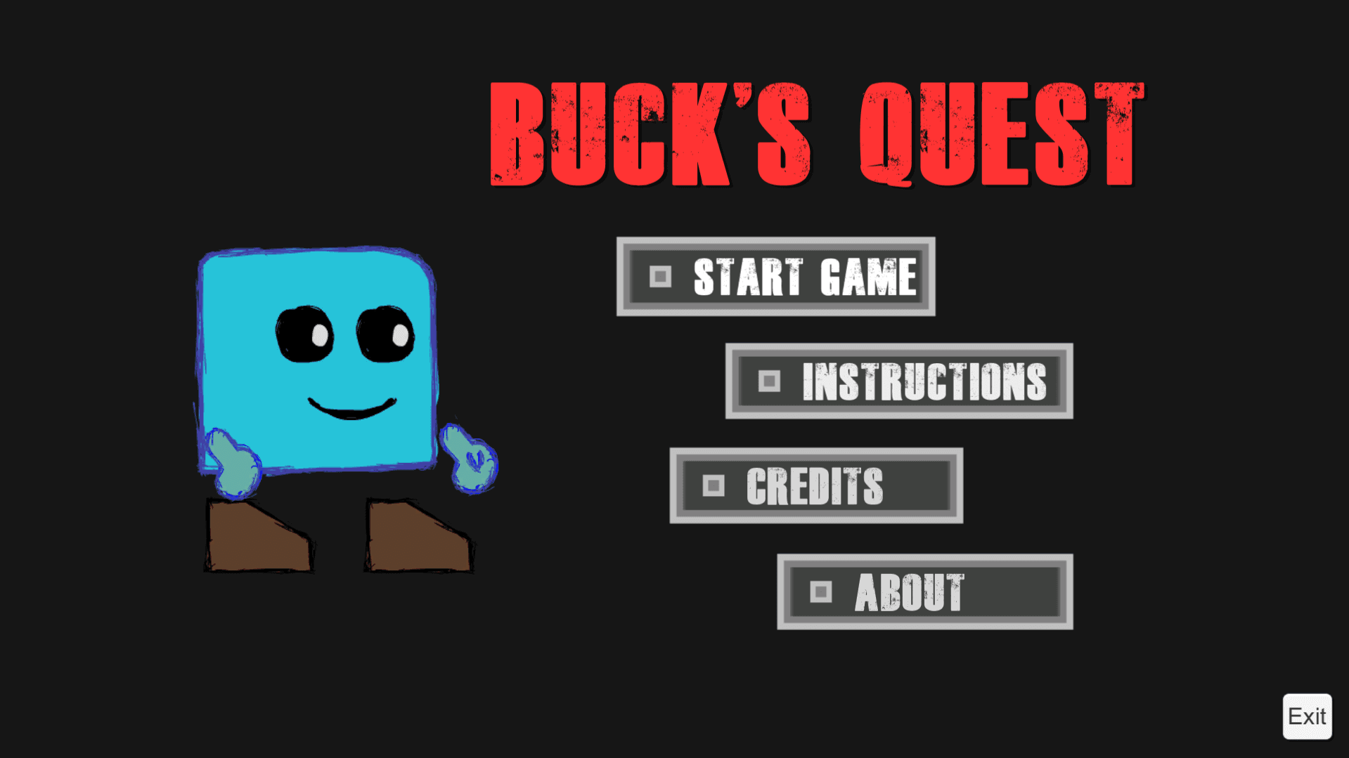 Buck's Quest - A puzzle game where players solve challenges to progress through levels.