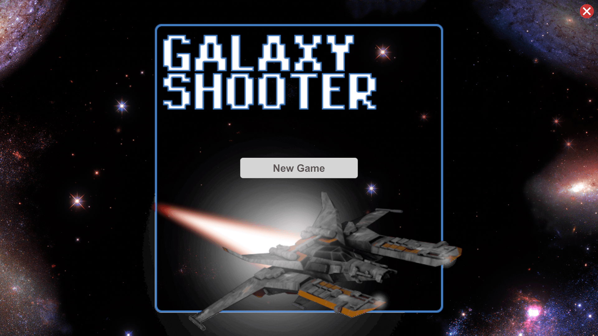 Galaxy Shooter - A space shooter game where players control a spaceship to defeat enemies.