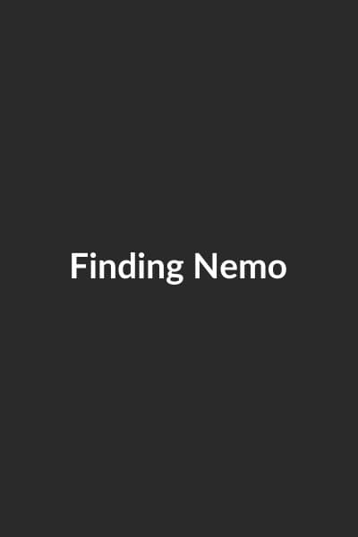 Finding Nemo poster