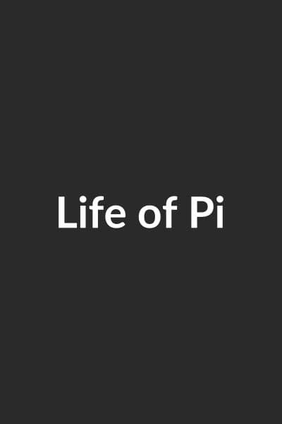 Life of Pi poster